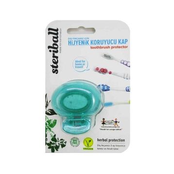 Steriball Toothbrush Protector Mor Diş Fırçası Koruyucu Kapak
