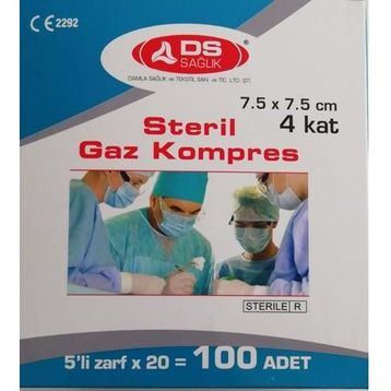 Steril Gaz Kompres 100 Adet