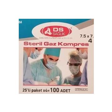 Steril Gaz Kompres 25 Adet