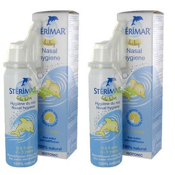 Sterimar 100 ml 2 Adet Bebek Deniz Suyu Burun Spreyi