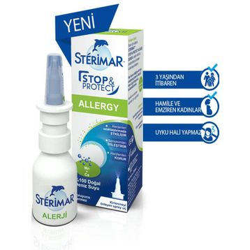 Sterimar 20 ml Stop & Protect Alerji Burun Spreyi