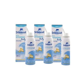 Sterimar Nose Hygiene Bebe 100 ml 3 Adet Burun Spreyi