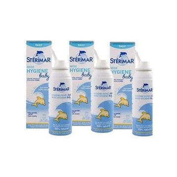 Sterimar Nose Hygiene Bebe 100 ml 3 Adet Burun Spreyi