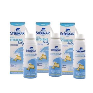 Sterimar Nose Hygiene Bebe 100 ml 3 Adet Burun Spreyi