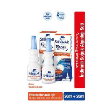 Sterimar Stop&Protect 2X20 ml Soğuk Algınlığı Spreyi