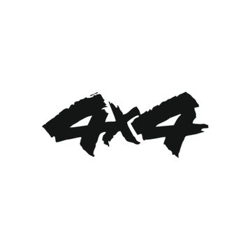 Sticker Masters 4 X 4 Jeep Off Road Sticker
