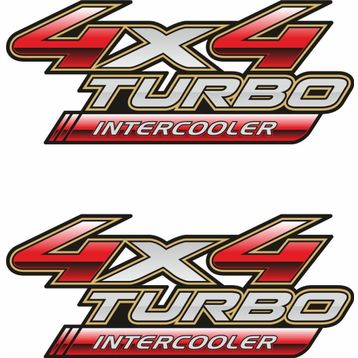 Sticker Masters 4 X 4 Turbo İntercooler Sticker