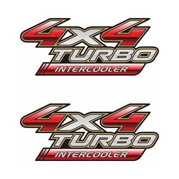 Sticker Masters 4 X 4 Turbo İntercooler Sticker