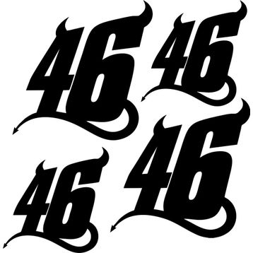 Sticker Masters 46 Şeytan Sponsor Set Sticker