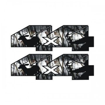 Sticker Masters 4x4 Black Sticker