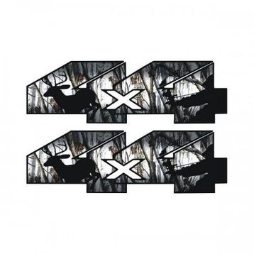 Sticker Masters 4x4 Black Sticker