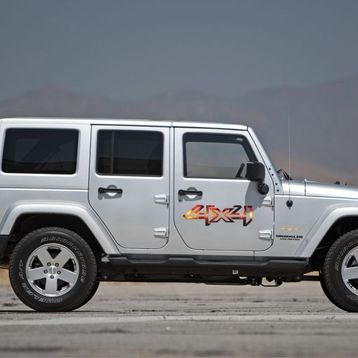 Sticker Masters 4x4 Flame Sticker
