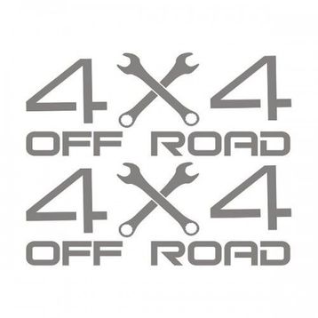 Sticker Masters 4X4 Jeep 2 Sticker