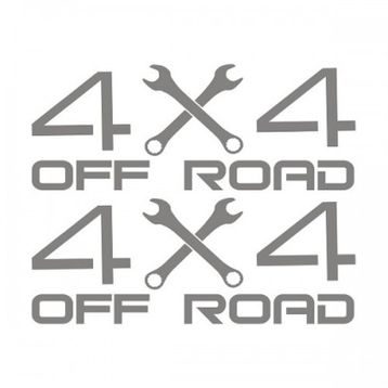 Sticker Masters 4X4 Jeep 2 Sticker