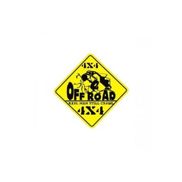 Sticker Masters 4x4 Off Road Yellow Sticker