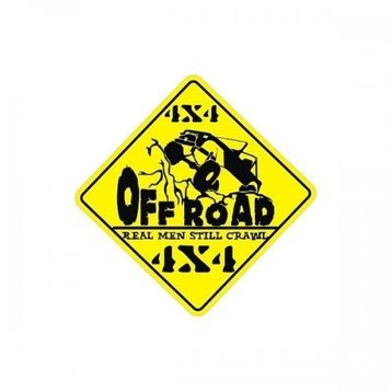 Sticker Masters 4x4 Off Road Yellow Sticker