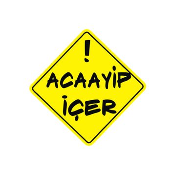 Sticker Masters Acayip İçer Sticker