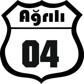Sticker Masters Ağrılı 04 Oto Sticker