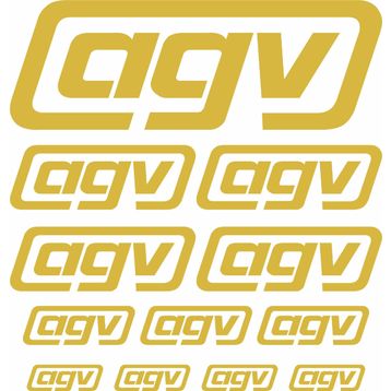 Sticker Masters Agv Sponsor Set Sticker