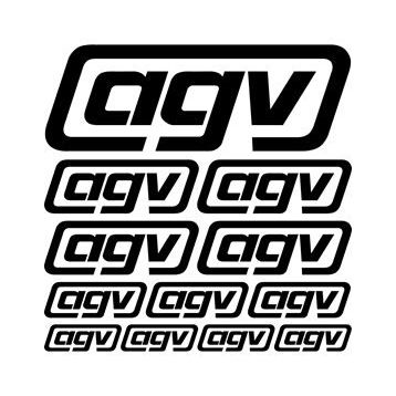 Sticker Masters Agv Sponsor Set Sticker
