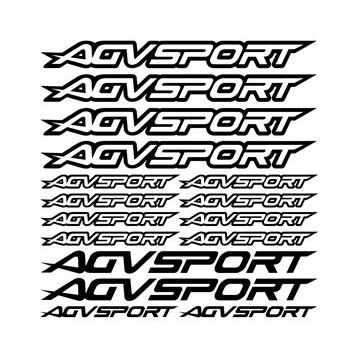 Sticker Masters Agv Sport Sponsor 2 Set Sticker