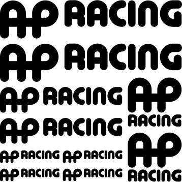 Sticker Masters Ap Racing Sponsor Set Sticker