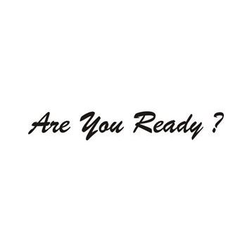 Sticker Masters Are You Ready Sticker