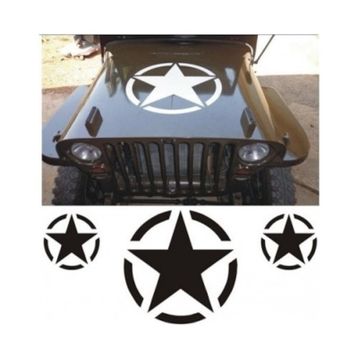 Sticker Masters Army Jeep Sticker Set