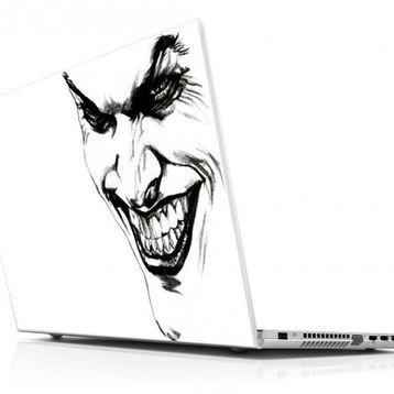 Sticker Masters Batman Joker Scratch Laptop Duvar Stickerı
