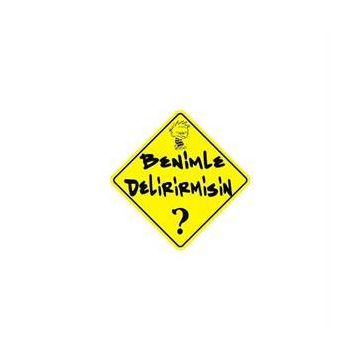 Sticker Masters Benimle Delirirmisin Sticker