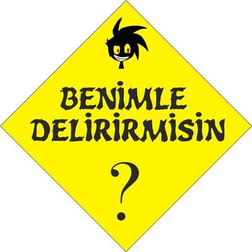 Sticker Masters Benimle Delirirmisin Sticker