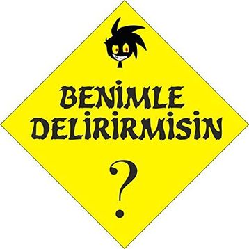 Sticker Masters Benimle Delirirmisin Sticker