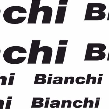 Sticker Masters Bianchi Bisiklet Sticker Set
