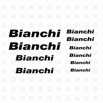 Sticker Masters Bianchi Bisiklet Sticker Set