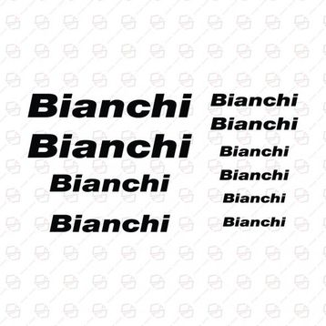 Sticker Masters Bianchi Bisiklet Sticker Set