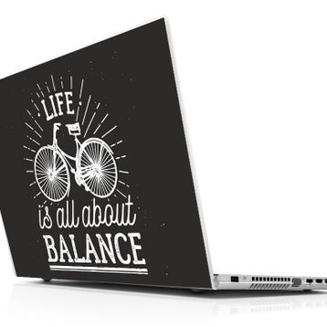 Sticker Masters Bisiklet Laptop Sticker