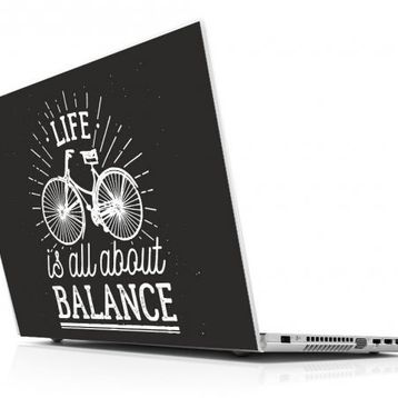 Sticker Masters Bisiklet Laptop Sticker