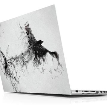 Sticker Masters Black Eagle Laptop Sticker