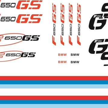 Sticker Masters Bmw F650 Full Sticker Set