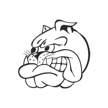 Sticker Masters Bulldog Sticker