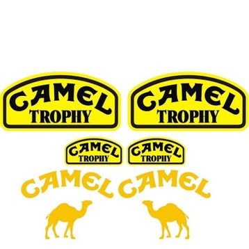 Sticker Masters Camel Trophy Sticker Set