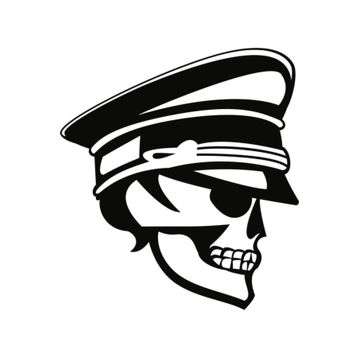 Sticker Masters Captain Skull Sticker