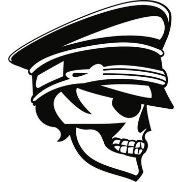 Sticker Masters Captain Skull Sticker