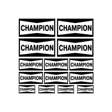 Sticker Masters Champion Sponsor Set Sticker