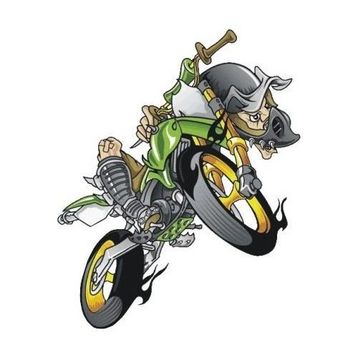 Sticker Masters Cross Motosiklet-2 Sticker