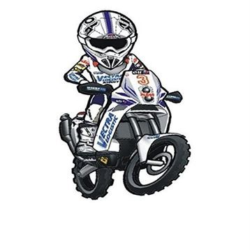 Sticker Masters Cross Motosiklet Sticker