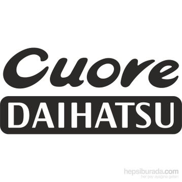 Sticker Masters Daihatsu Cuore Logo Sticker