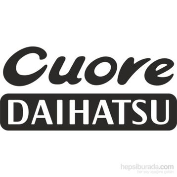 Sticker Masters Daihatsu Cuore Logo Sticker
