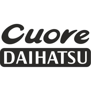 Sticker Masters Daihatsu Cuore Logo Sticker