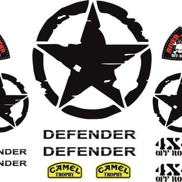 Sticker Masters Defender Sticker Set
